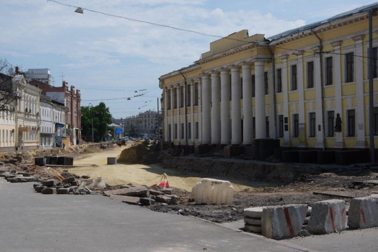 Реконструкція частини Московського проспекту у Харкові