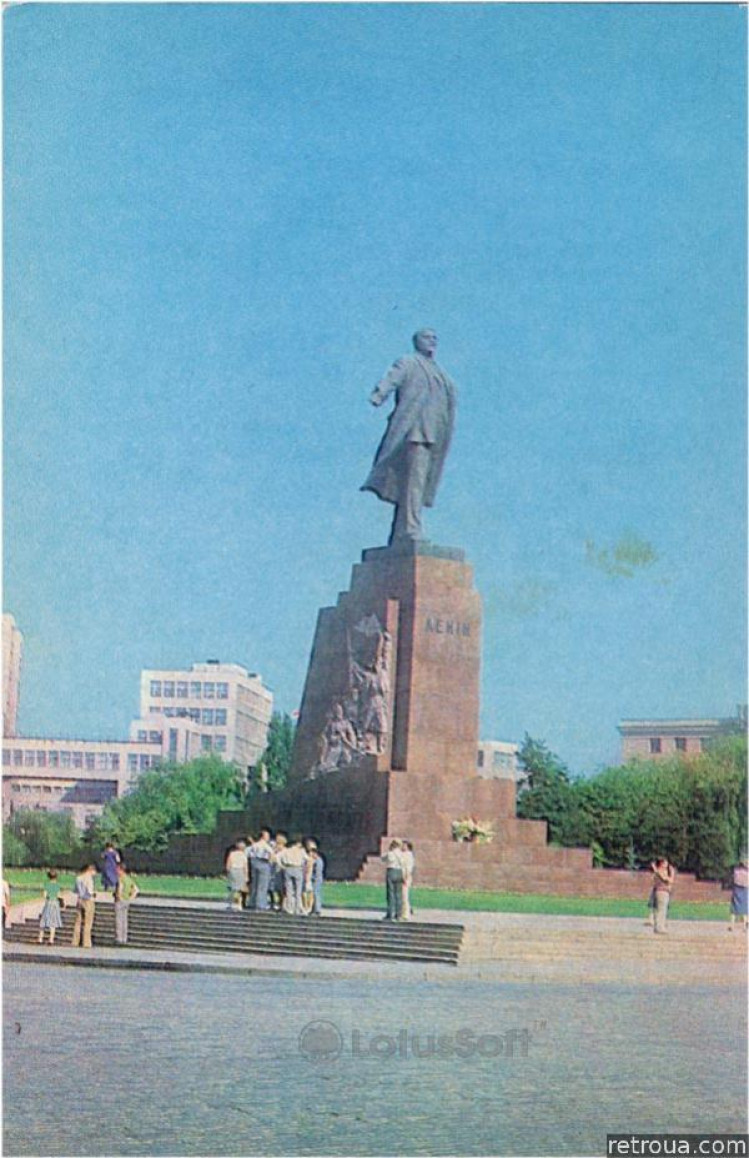 Пам'ятник Леніну, 1991 рік