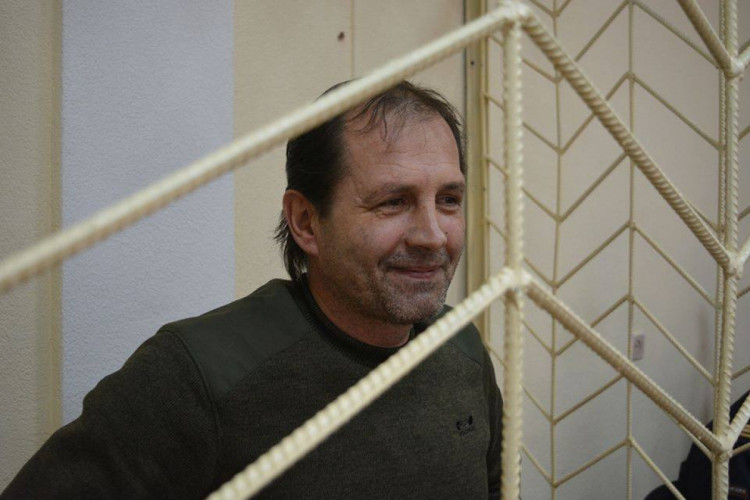Владимир Балух в российской тюрьме
