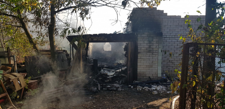 Рятувальники ліквідували пожежу у дачному будинку
