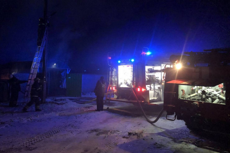 Пожежа в приватному будинку в Чугуївському районі Харківської області 