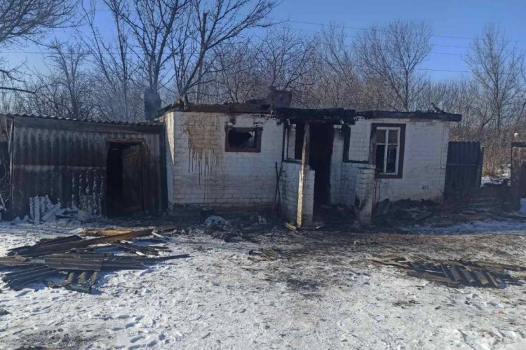 Внаслідок пожежі на Харківщині загинув чоловік 