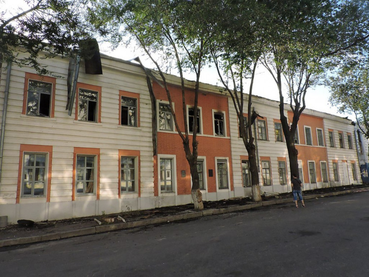 В Харькове сгорело одно из старейших зданий города