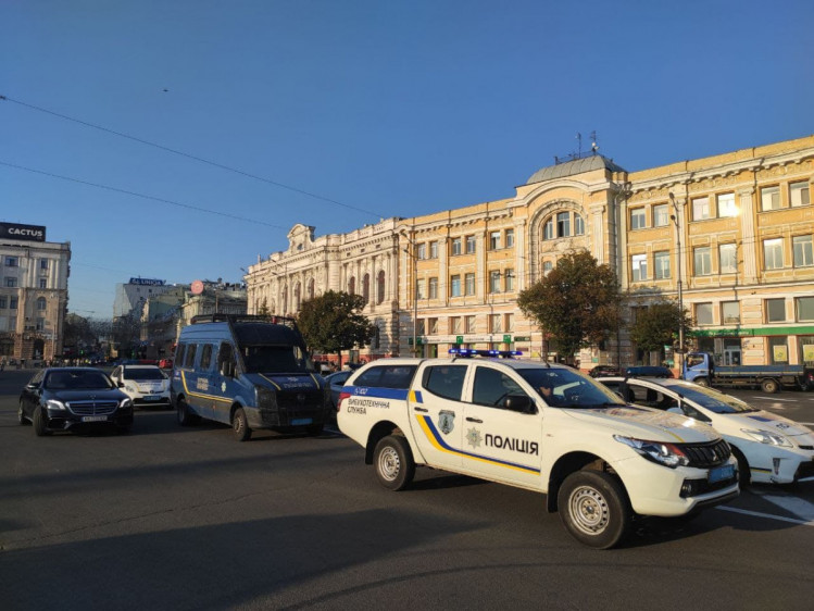 Охорона правопорядку на Марші захисників України в Харкові