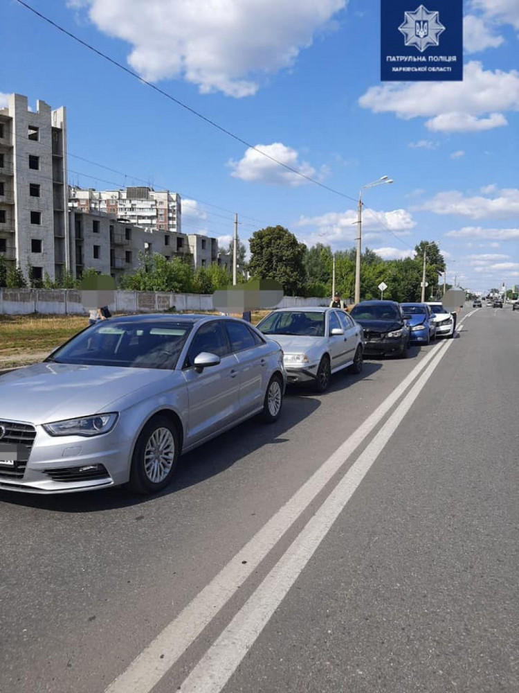 ДТП на улице Шевченко в Харькове 23 августа