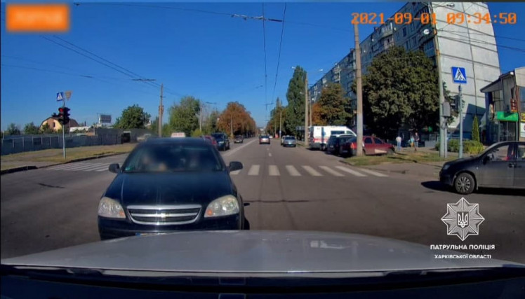 У Харкові покарали водія за виїзд на зустрічну смугу руху