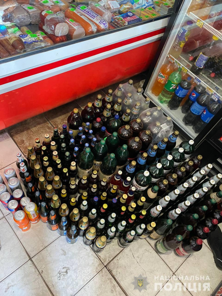У Харкові вилучили понад 260 літрів алкоголю, який продавали незаконно