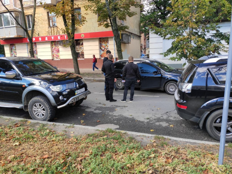Авария в центре Харькова 20 сентября