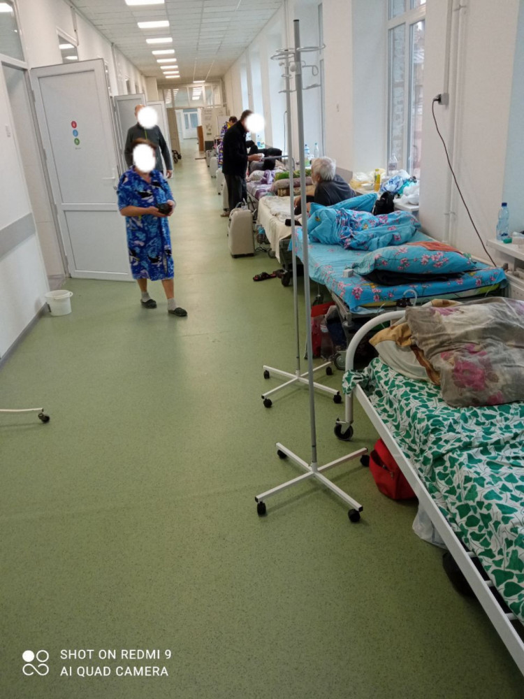В Харькове больных коронавирус размещали в коридорах