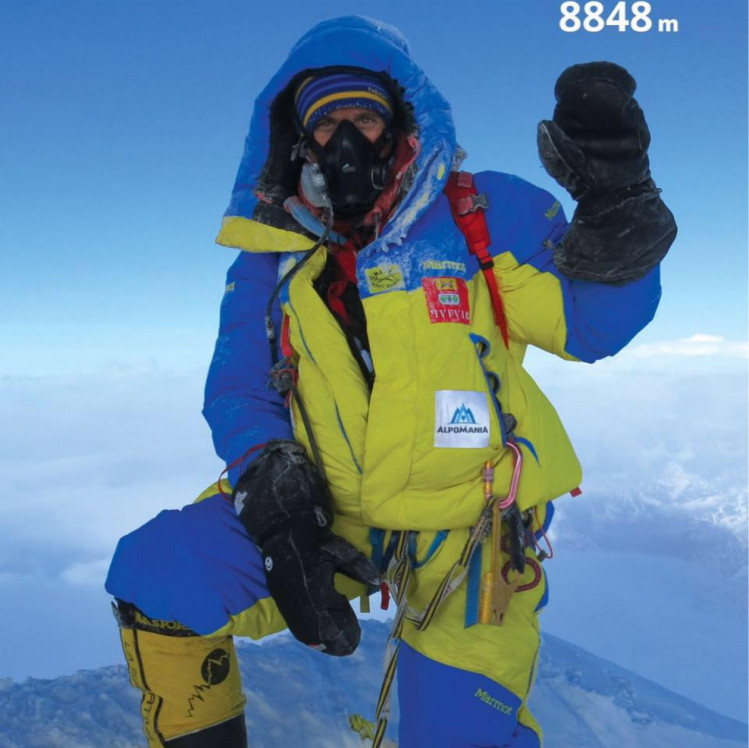 Валентин Сипавин на Эвересте