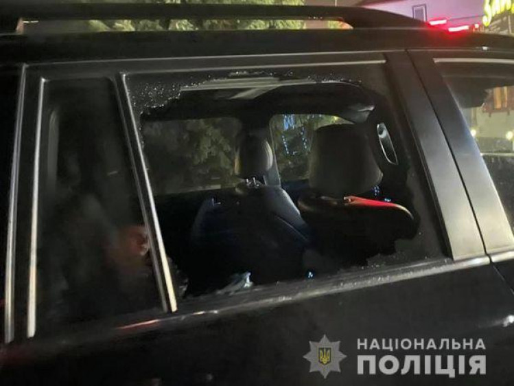 В Харькове повредили автомобиль Андрея Лесика