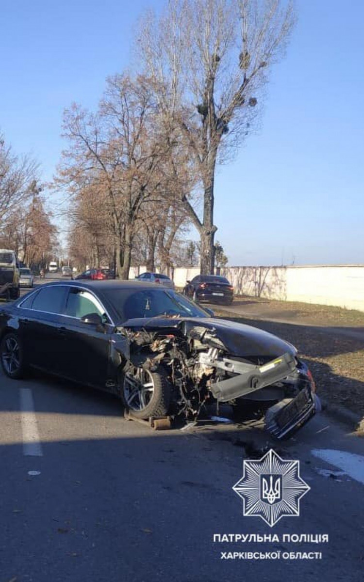 В результате ДТП в Харькове никто не пострадал