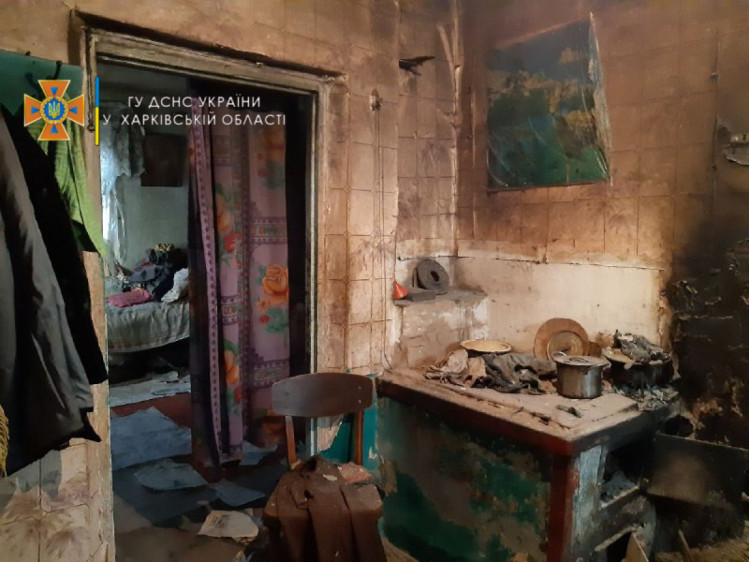 У Харківській області внаслідок пожежі 18 липня загинула жінка 