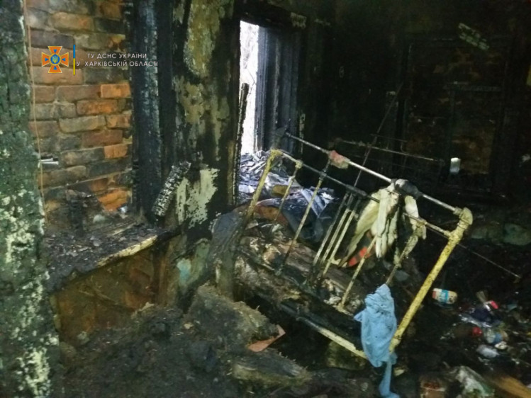 У Харківській області сталася смертельна пожежа