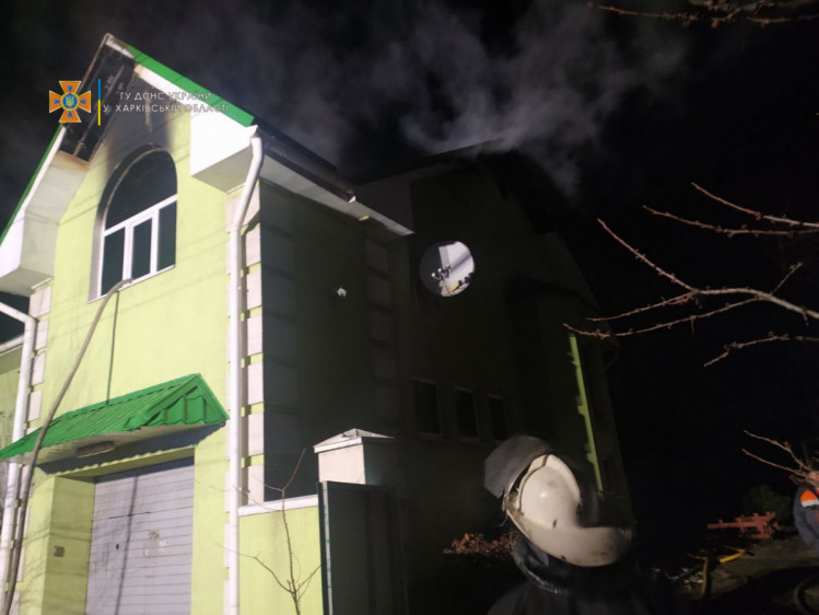 В Харькове горел частный реабилитационный центр