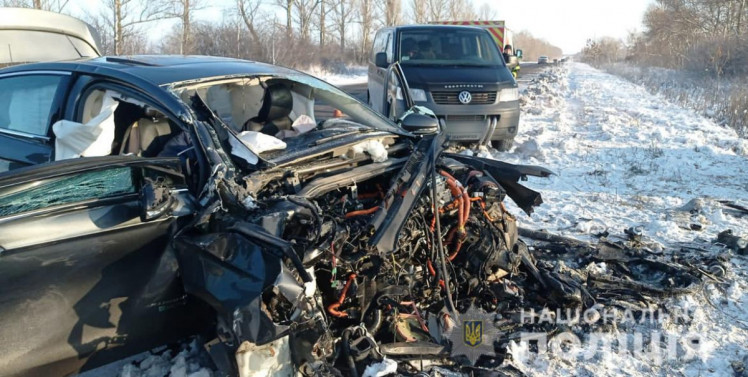 Смертельна аварія на Харківщині 23 грудня