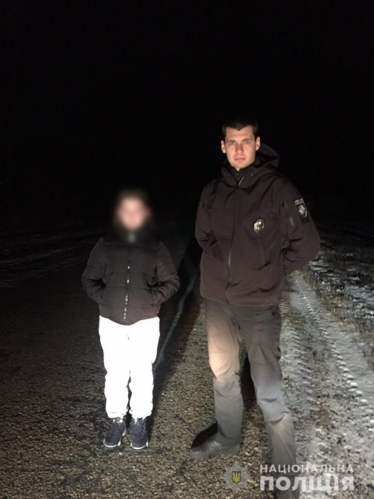 На Харківщині поліція знайшла неповнолітню, яка пішла з дому та зникла