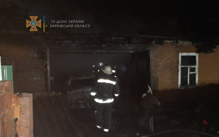 На Харківщині сталася масштабна пожежа 