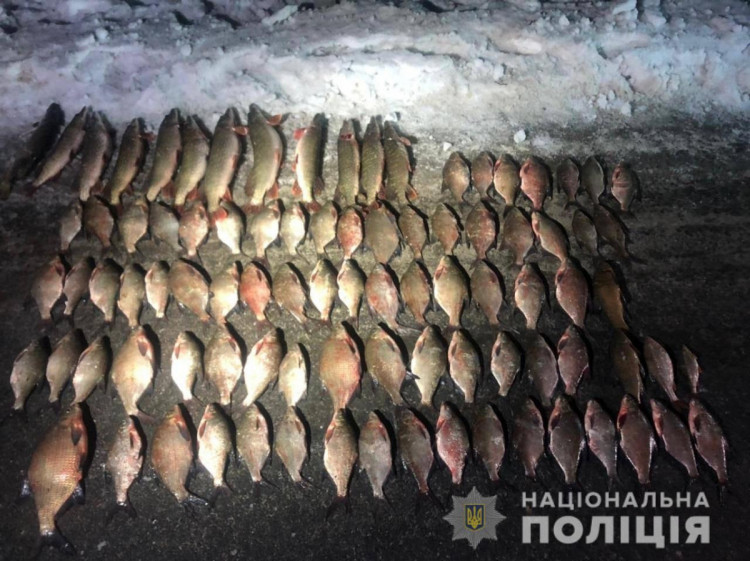 На Харківщині вилучили заборонені знаряддя риболовлі у браконьєрів