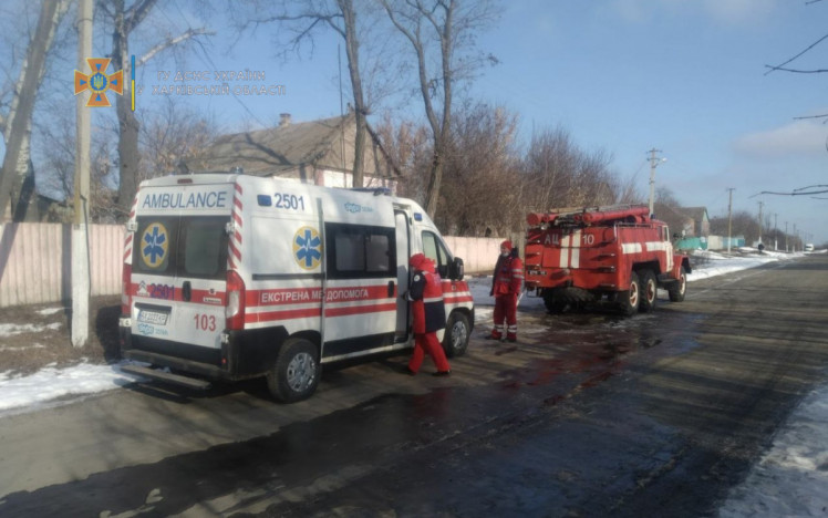 У пожежі на Харківщині 12 січня загинули двоє чоловіків 