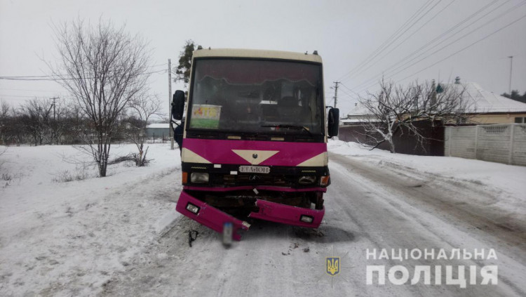 Детали столкновения автобусов в Харьковской области