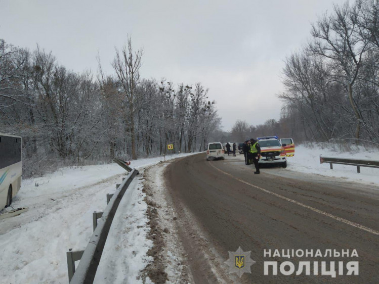 дтп з автобусом у харківській області