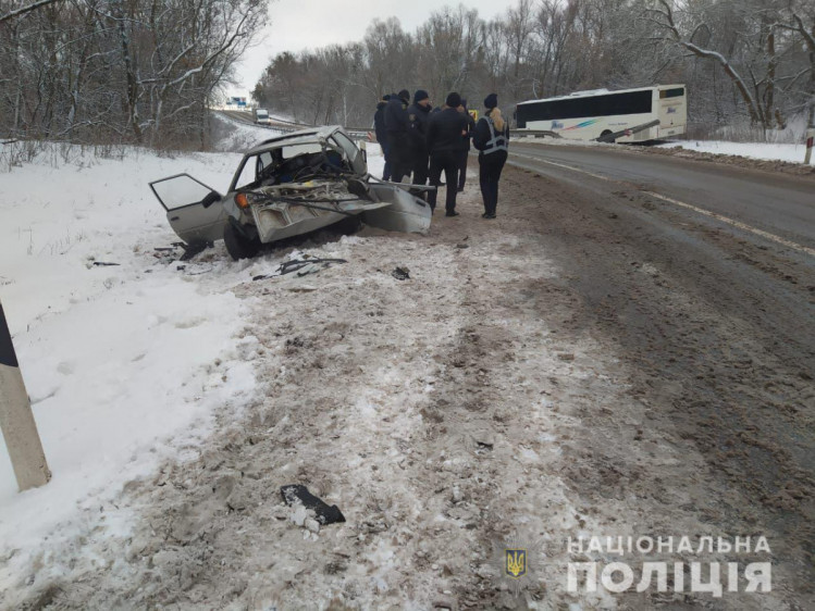 дтп з автобусом у харківській області