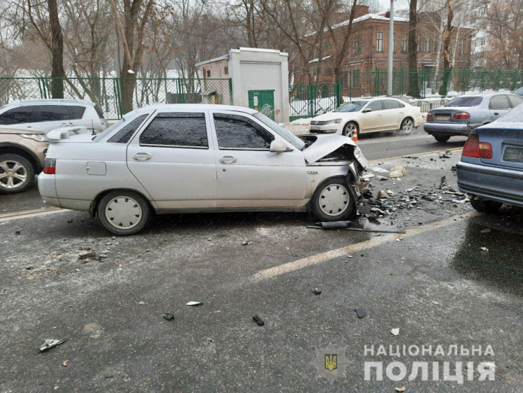 ДТП с полицейским в Харькове