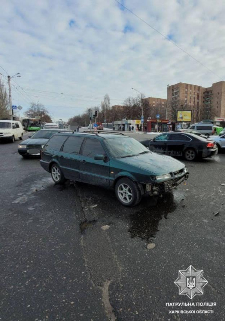 В Харькове произошло ДТП днем 1 февраля