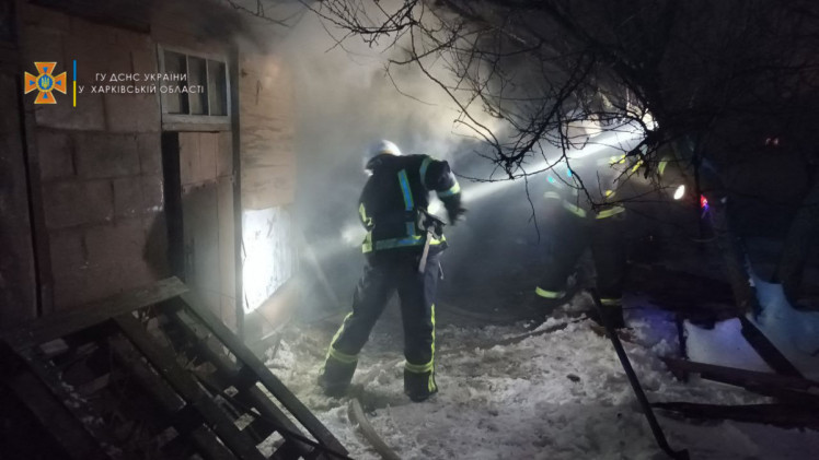 На Харківщині внаслідок пожежі загинув чоловік