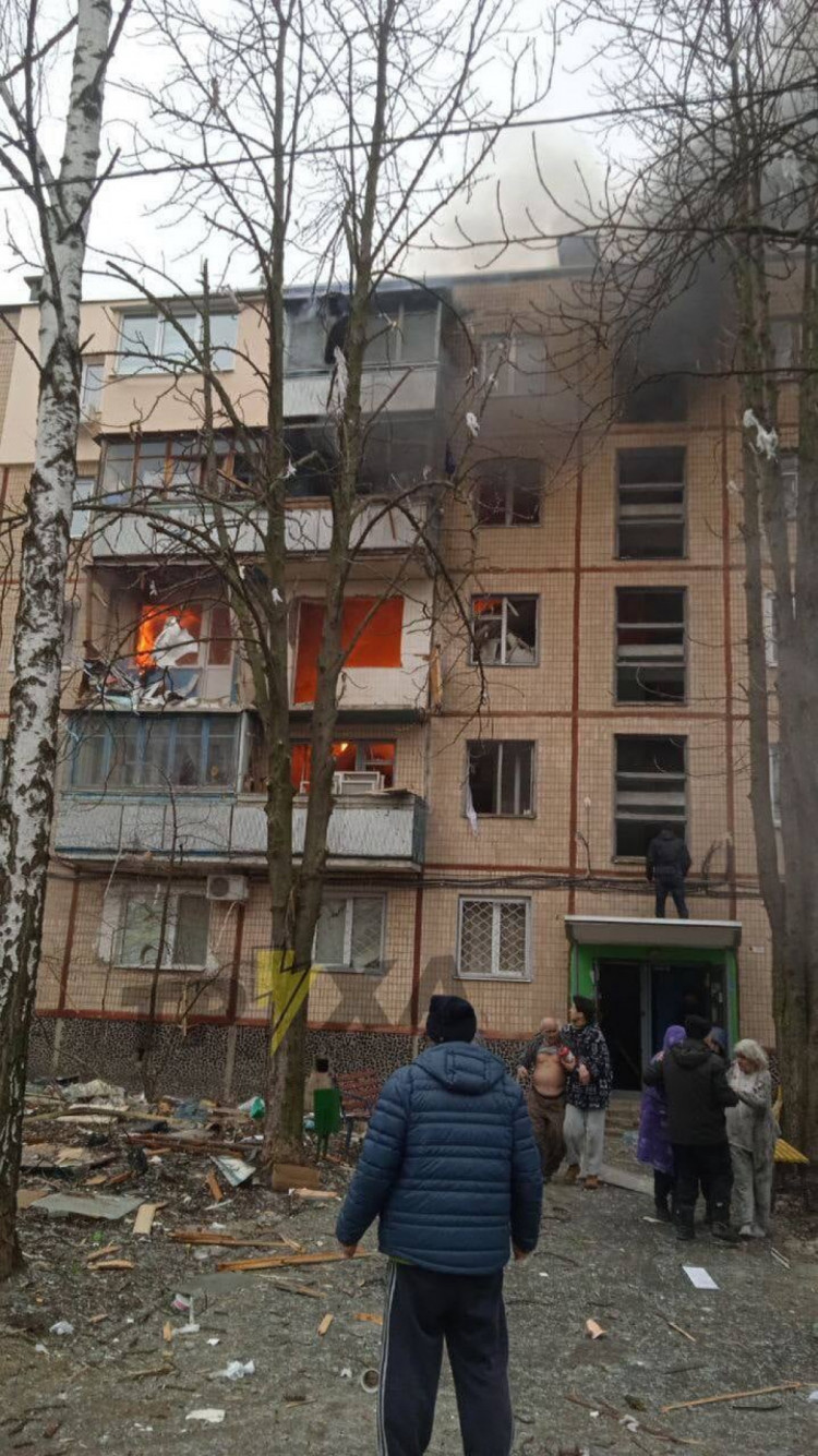 В Харькове обстреляли жилые дома