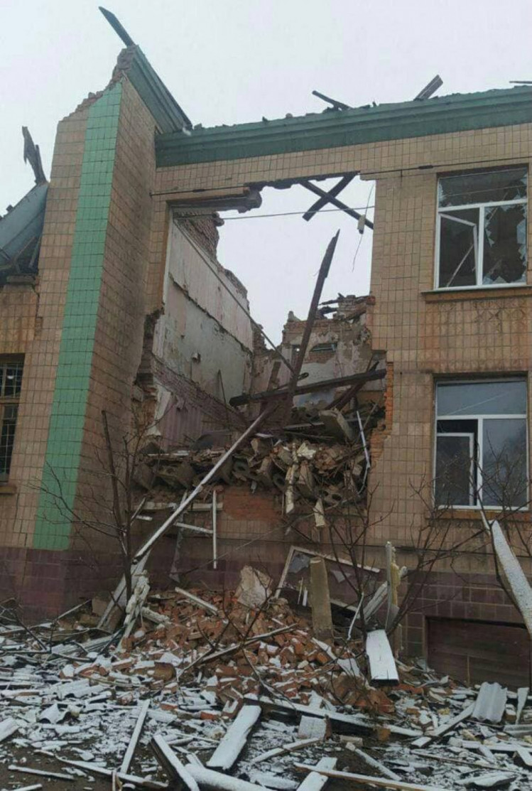 На Харківщині окупанти знищили школу