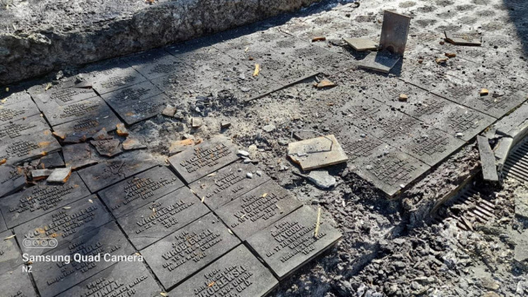 обстрел мемориал жертвам тоталитаризма в Харькове